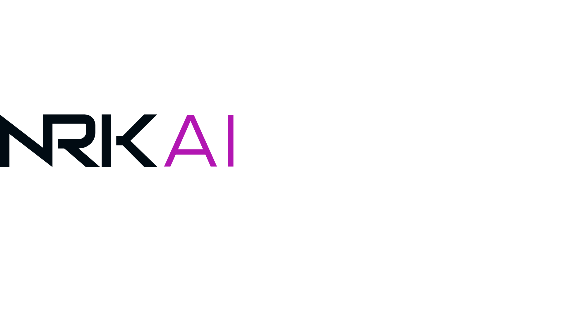 NRK Media AI Production Logo